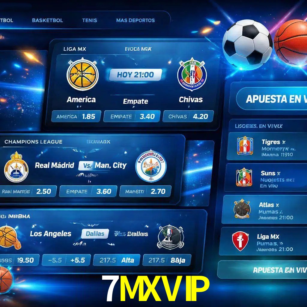 Mercados de apuestas deportivas 7MXVIP para jugadores en México